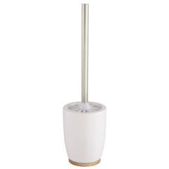 GoodHome Cervia Ceramic Toilet Brush & Holder (108 x 410 x 108 mm)