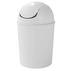 Glomma Polypropylene Swing Bin (5 L, White)