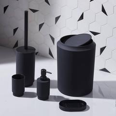 GoodHome Kina Polystyrene Soap Dispenser (70 x 158 x 70 mm)