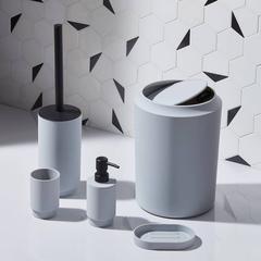 GoodHome Kina Polystyrene Soap Dispenser (70 x 158 x 70 mm)