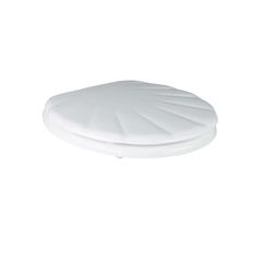 Cooke & Lewis Mendra Bamboo Shell Toilet Seat (398 x 373 x 58 mm)