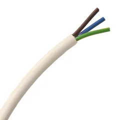 Oshtraco 3-Core Flexible Copper Cable Roll (1 mm x 1 m, Sold Per Meter)
