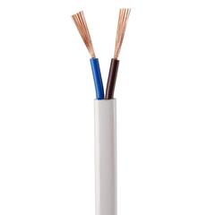 Oshtraco 2-Core Flexible Copper Cable Roll (0.75  mm x 1 m, Sold Per Meter)