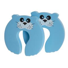 Duma Safe Finger Pinch Guard Pack (U-Shaped Blue Cat, 2 Pc.)