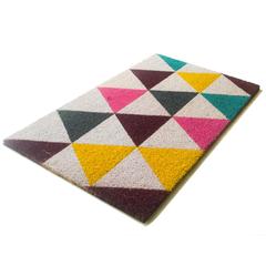 Rag n Rug Triangles Tufted Coir Mat (45 x 75 cm)