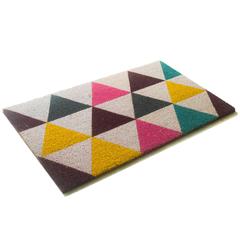 Rag n Rug Triangles Tufted Coir Mat (45 x 75 cm)