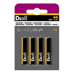 Diall AA Alkaline Battery Pack (4 Pc.)