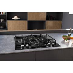 Ariston Built-In 4-Zone Ceramic Gas Hob, AGS61SBK (60 cm)