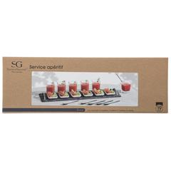 SG Appetizer Set (15 x 6.8 x 44.8 cm, 19 Pc.)