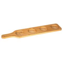 SG Bamboo Earthenware Appetizer Set (41.2 x 8 x 6 cm, 5 Pc.)