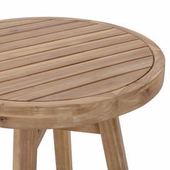 Acacia Wood Round Table Diablo (70 x 74 cm)