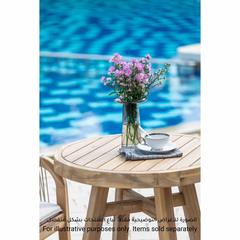 Acacia Wood Round Table Diablo (70 x 74 cm)