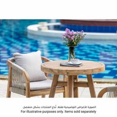 Acacia Wood Round Table Diablo (70 x 74 cm)