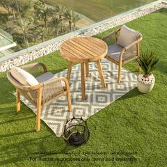 Acacia Wood Round Table Diablo (70 x 74 cm)