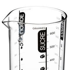 5Five Silitop Glass Measuring Cup (600 ml)