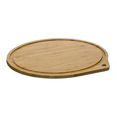 5Five Glass Oval Dish W/Bamboo Lid (32 x 22.5 x 7 cm)