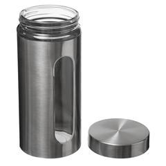 5Five Stainless Steel & Glass Jar (1.25 L)