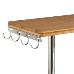 5Five Bamboo Kitchen Shelf W/4 Hooks (45 x 43 x 38.5 cm)