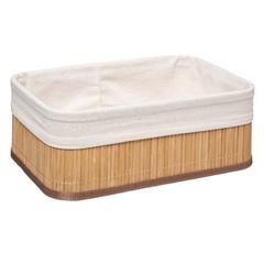 5Five Bamboo, Polyester Basket Set (30 x 20.5 x 12 cm, 3 Pc.)