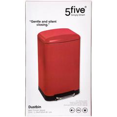 5Five Ariane Metal Dustbin (30 L)