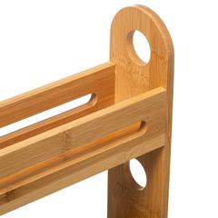 5Five Bamboo 2-Level Shelf (30 x 7 x 27.5 cm)