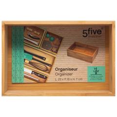 5Five Bamboo Organizer (15 x 23 x 7 cm)