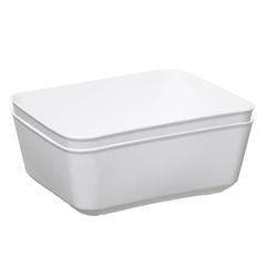 5Five Flex Polyethylene Rectangle Basket Set (13 x 17.4 x 7 cm, 2 Pc.)