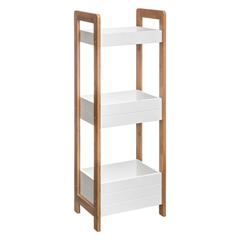 5Five Bamboo MDF 3-Tier Shelf (28 x 20 x 74 cm)