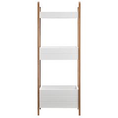 5Five Bamboo MDF 3-Tier Shelf (28 x 20 x 74 cm)