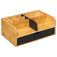 5Five Modern Color Bamboo Storage Organizer (25 x 10 x 15.5 cm)