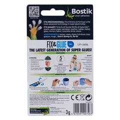 Bostik Fix & Glue Gel Super Glue (3 g)