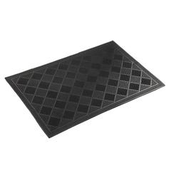 Rubber Checked Pattern Doormat (40 x 60 cm)