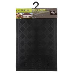 Rubber Checked Pattern Doormat (40 x 60 cm)