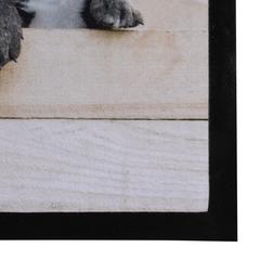 Polyester Puppies Printed Doormat (40 x 60 cm)