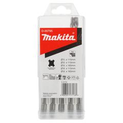 Makita MT Rotary Hammer Drill Kit, M8700B (710 W) + Bits