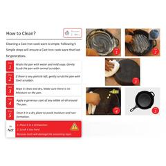 Reya Cast-Iron Tawa (35.56 cm)