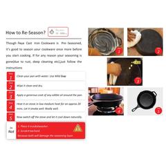 Reya Cast-Iron Tawa (35.56 cm)