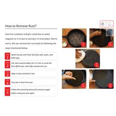 Reya Cast-Iron Tawa (35.56 cm)