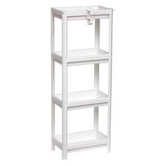 Tendance Polypropylene 4 -Tier Storage Cabinet (35.5 x 23 x 100 cm)