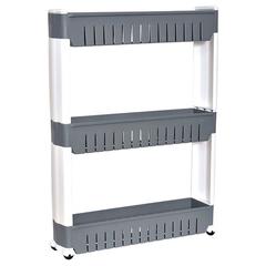 Tendance Polypropylene 3-Tier Storage Cabinet W/Wheels (12 x 54 x 72 cm)
