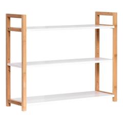 Tendance MDF Bamboo Frame 3-Shelves Storage Rack (64 x 20 x 53 cm)