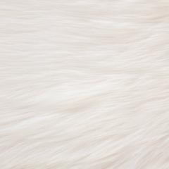 Atmosphera Acrylic & Polyester Fake Fur Carpet (90 x 59 x 1 cm)
