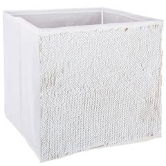 Atmosphera Polypropylene Sequin Storage Box (24 x 24 x 23 cm)