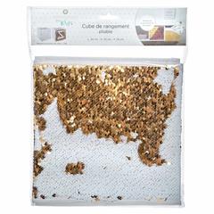 Atmosphera Polypropylene Sequin Storage Box (24 x 24 x 23 cm)