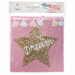 Atmosphera Polypropylene Dream Sequin Non Woven Storage Box (29 x 29 x 29 cm)