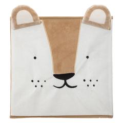 Atmosphera Velvet Lion Storage Box (30 x 29 x 29 cm)