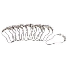 Tendance Stainless Steel Curtain Ring Set (7.5 x 4 cm, 12 Pc.)