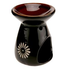 Orchid Ceramic Floral Incense Holder (8.5 x 8.5 x 11 cm)