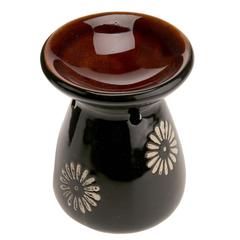 Orchid Ceramic Floral Incense Holder (8.5 x 8.5 x 11 cm)