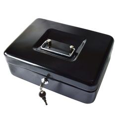 Smith & Locke Steel Cylinder Cash Box W/Key (Large)